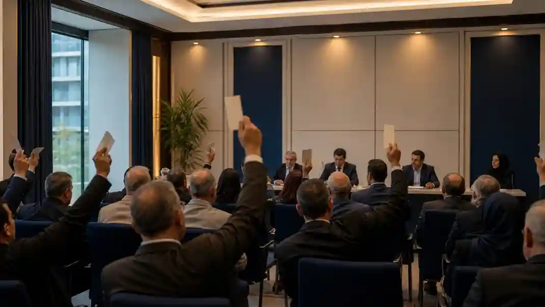 انتخاب هیئت مدیره جدید ساختمان پس از عزل