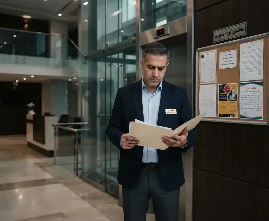 تخلف مدیر ساختمان 1