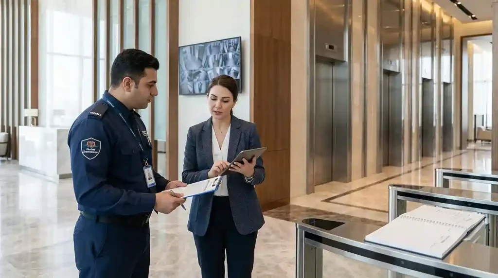 چک لیست نگهبان ساختمان